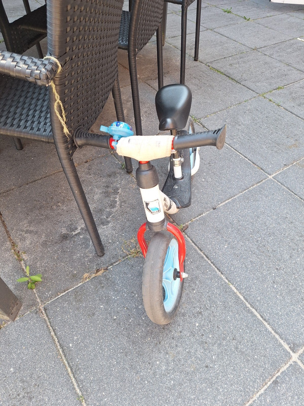 Loopfiets, Ophalen, Gebruikt