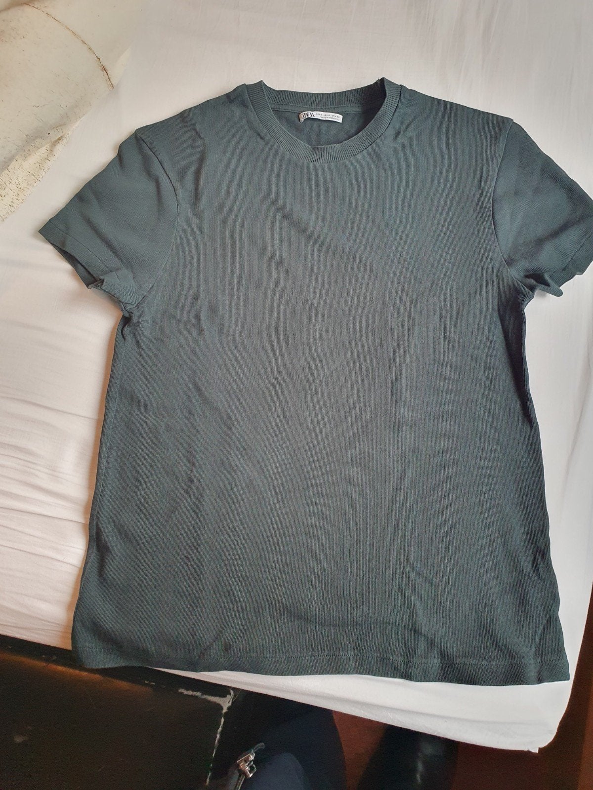 Zara heren shirt maat S, Zara, Ophalen of Verzenden, Gedragen, Groen