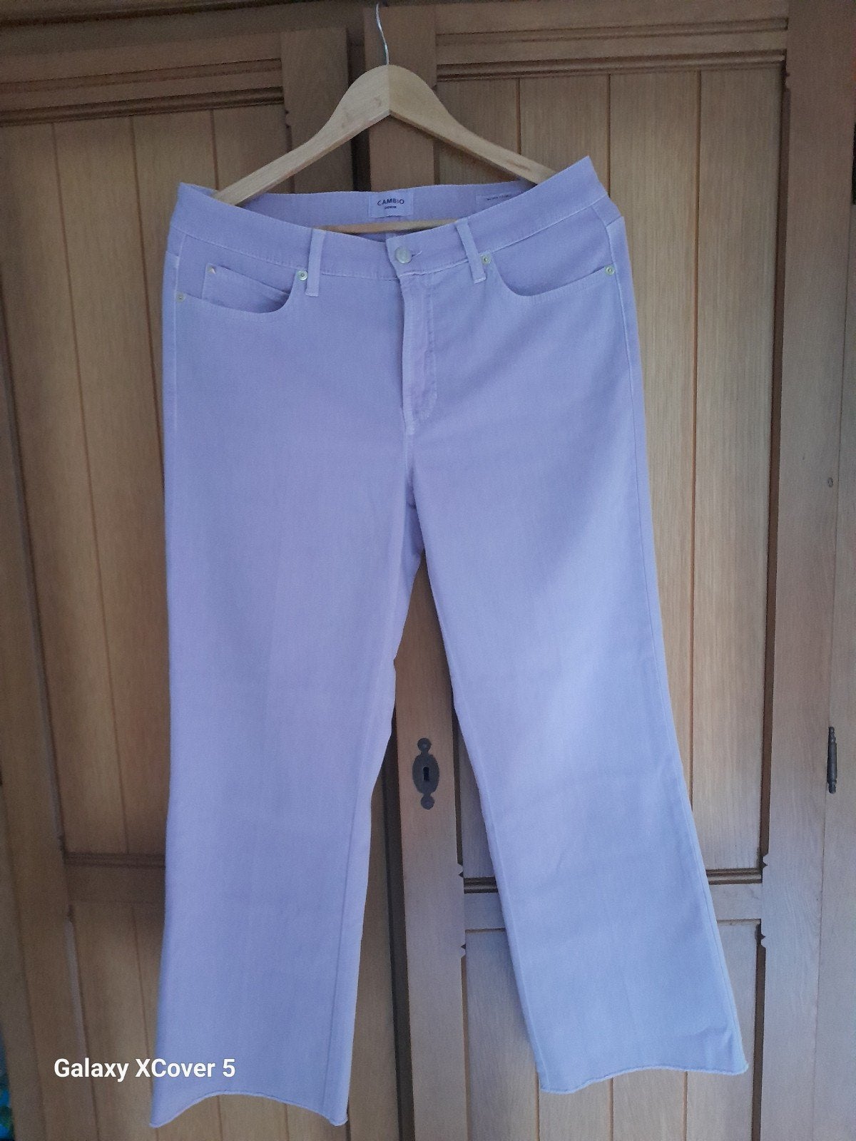 Lila jeans broek van Cambio maat 42 Francesca, Cambio, Verzenden, Zo goed als nieuw, Maat 42/44 (L)