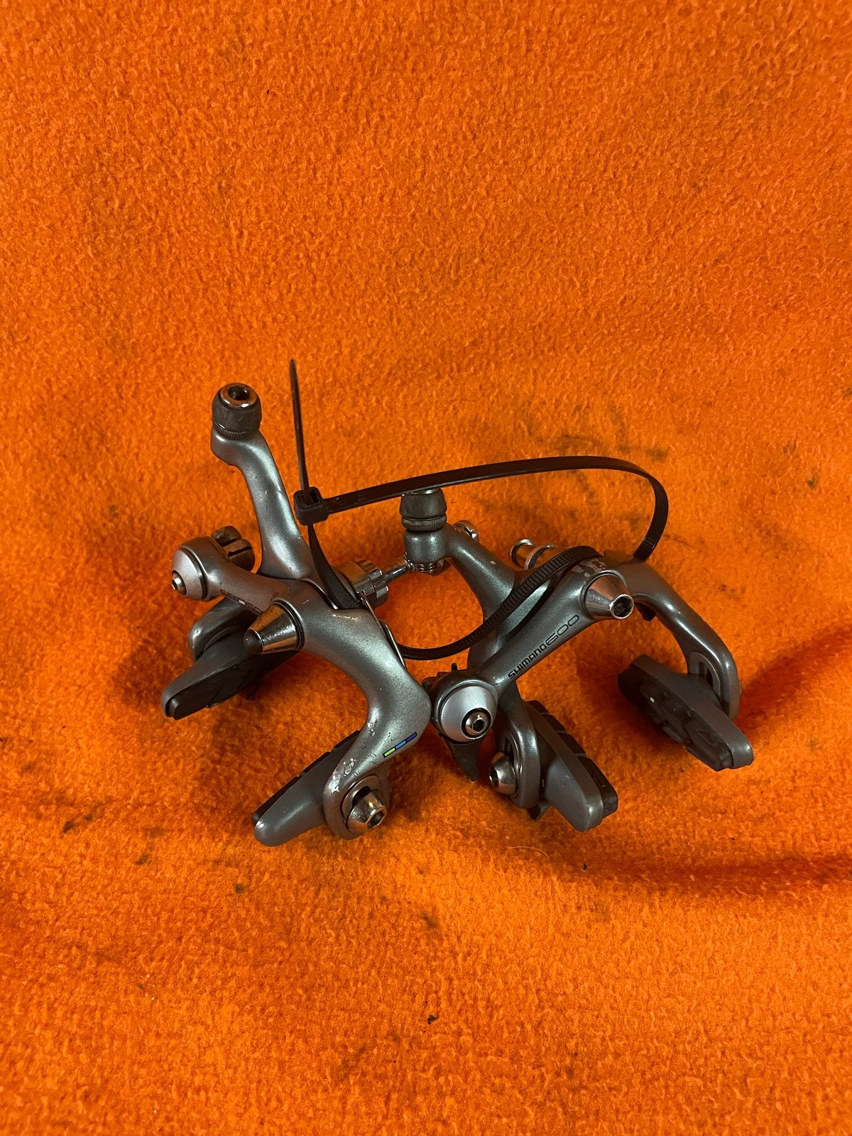Shimano 600 tricolor Remmen remhoeven racefiets, Remmen, Gebruikt, Verzenden, Aluminium