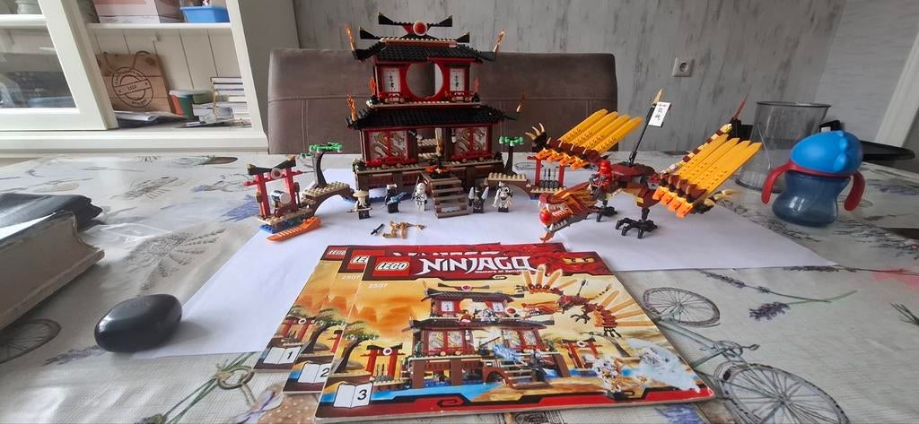 Lego ninjago Vuurtempel 2507, Kinderen en Baby's, Speelgoed | Duplo en Lego, Gebruikt, Lego, Complete set, Compleet, Inclusief instructies