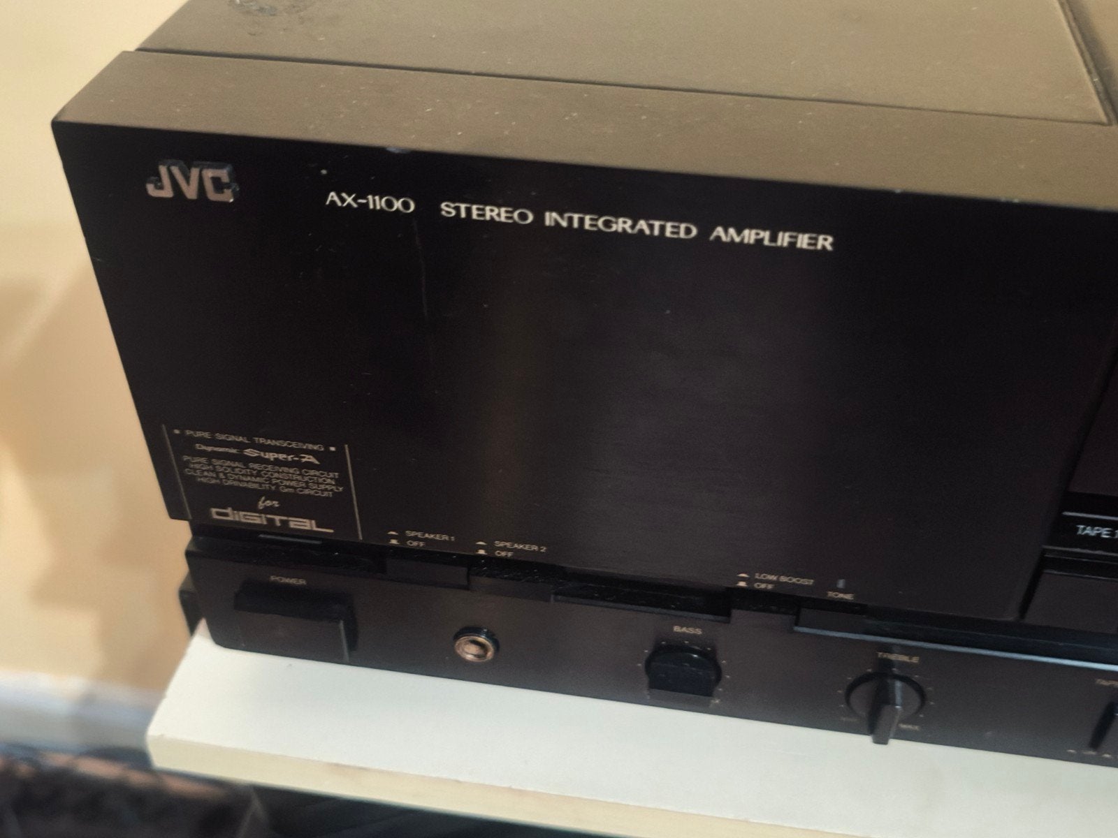 JVC AX-1100 Stereo Geïntegreerde Versterker, Gebruikt, JVC, Ophalen of Verzenden, 60 tot 120 watt