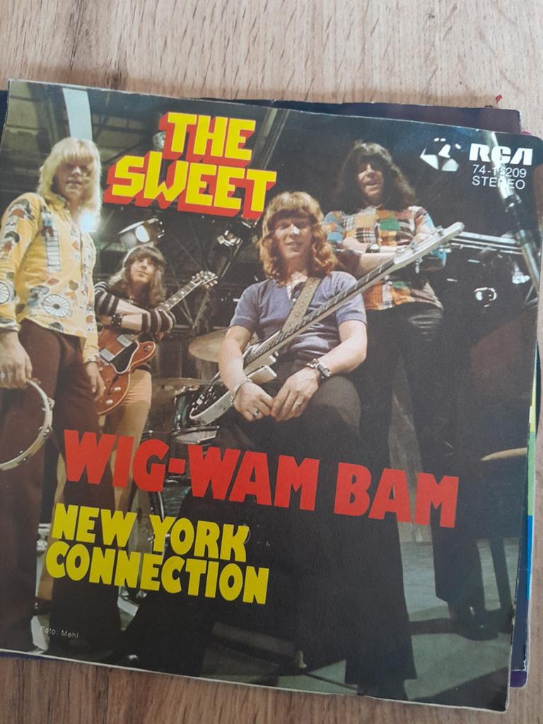 The sweet 7inch wig wam bam, Cd's en Dvd's, Ophalen of Verzenden, Zo goed als nieuw, Pop