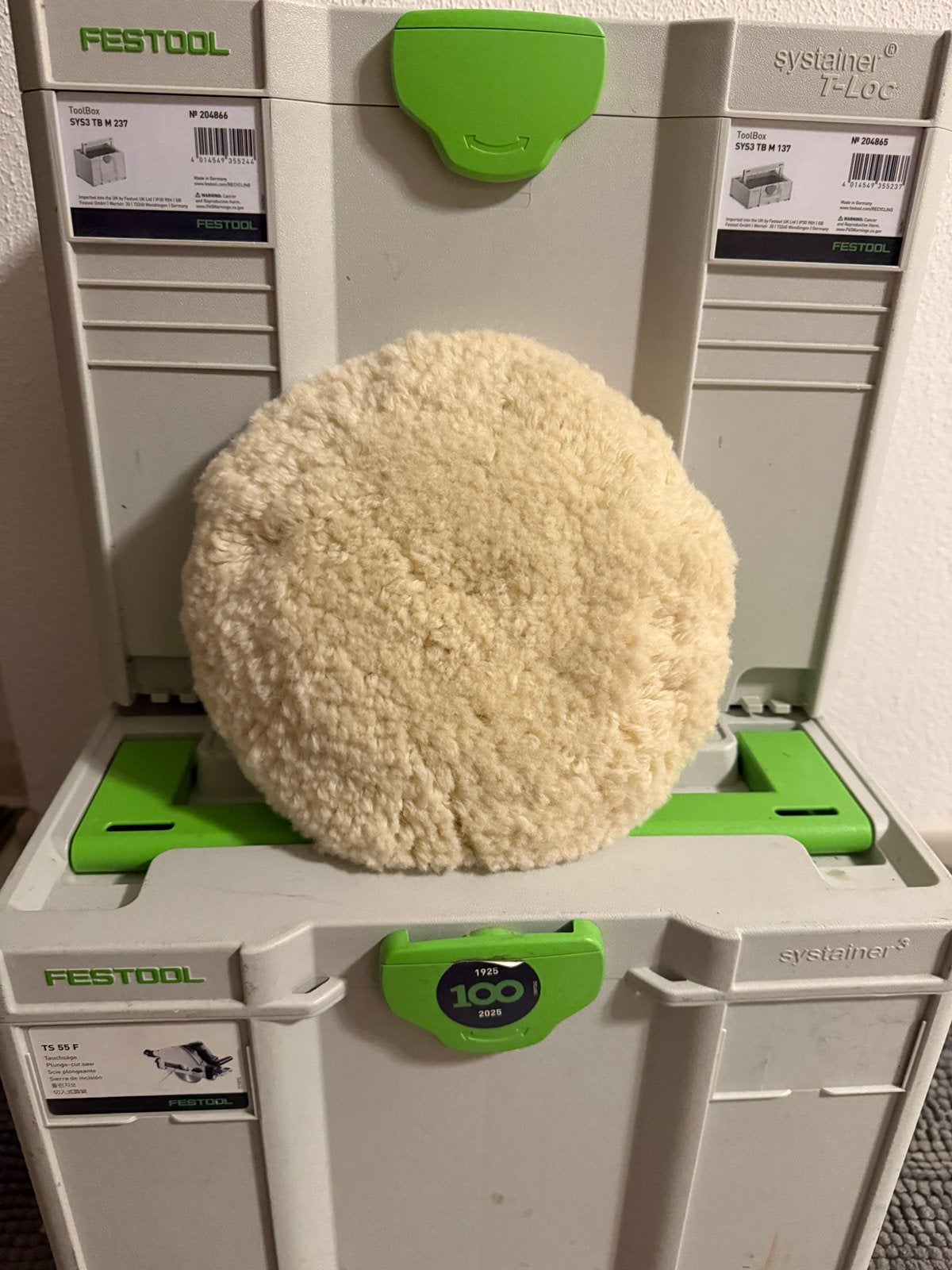 lamswollen polijstvacht 150mm padden polijstschijven, Ophalen of Verzenden