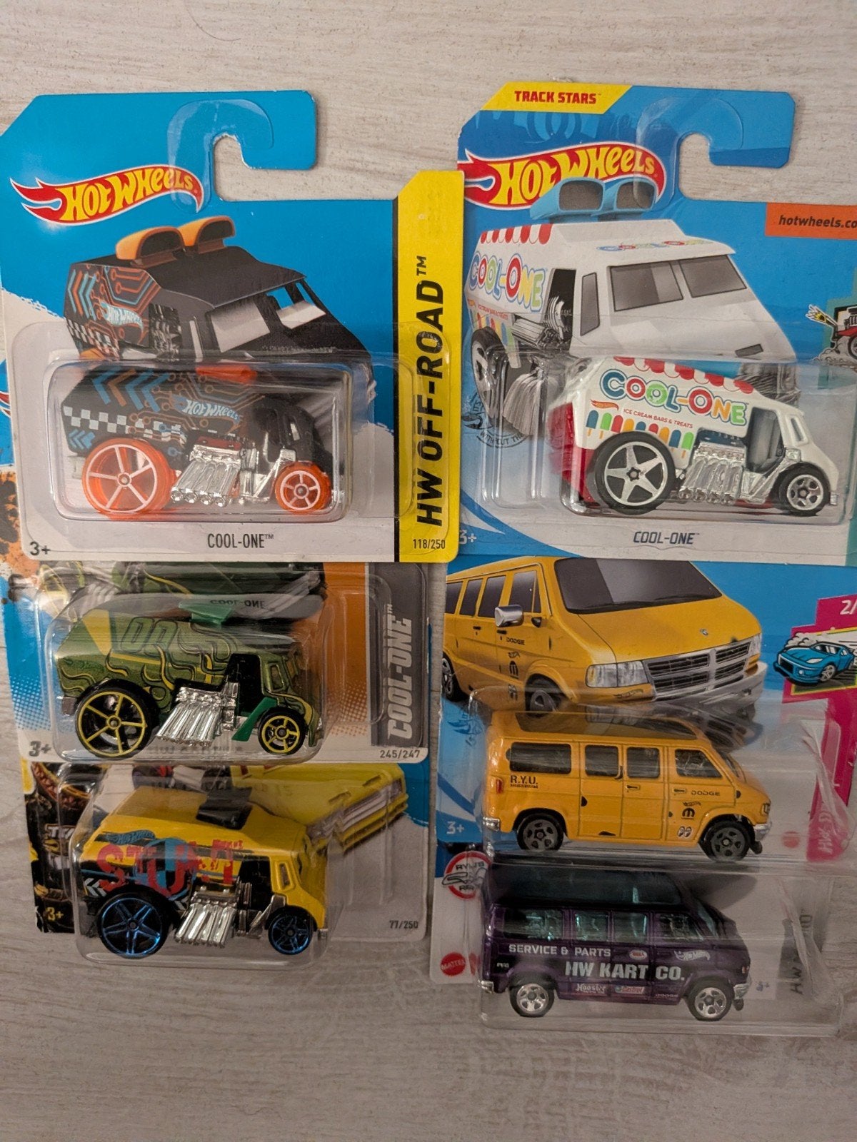 Hotwheels Vans, Ophalen of Verzenden, Auto