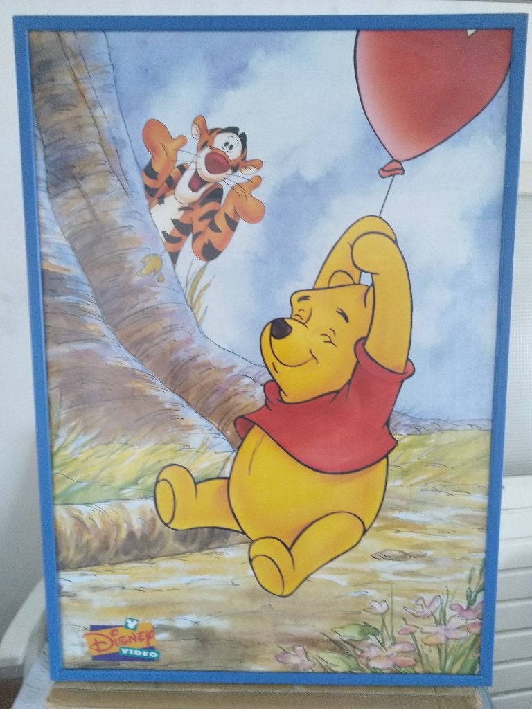 Winnie de Pooh Winnie de Poeh poster tijgertje, Ophalen of Verzenden, Winnie de Poeh of vrienden