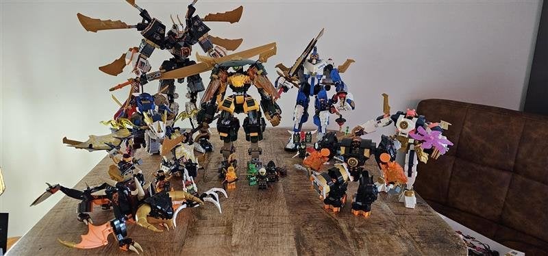 LEGO Ninjago mech verzameling | 7 sets, Lego, Ophalen of Verzenden, Compleet, Zo goed als nieuw