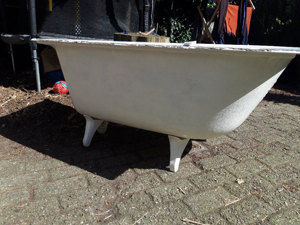 badkuip gietijzer, Ophalen, Gebruikt