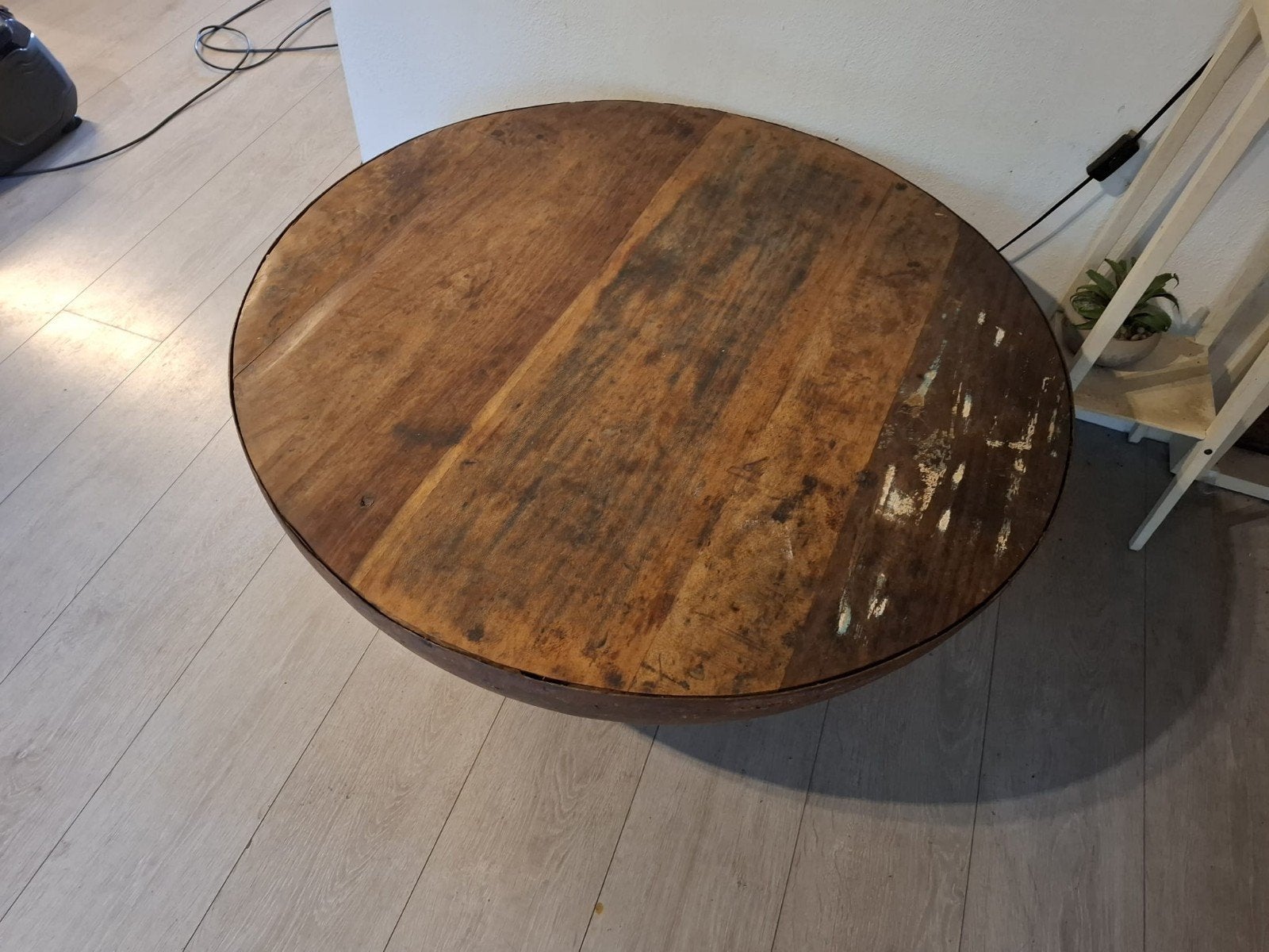 salontafel, Huis en Inrichting, Tafels | Salontafels, Ophalen of Verzenden, Rond, 50 tot 100 cm, 50 tot 100 cm