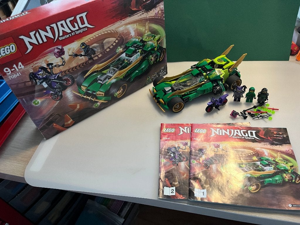 lego ninjago 70641 Lloyd's Nightcrawler en met bemanning, Ophalen of Verzenden, Zo goed als nieuw, Lego, Ninjago