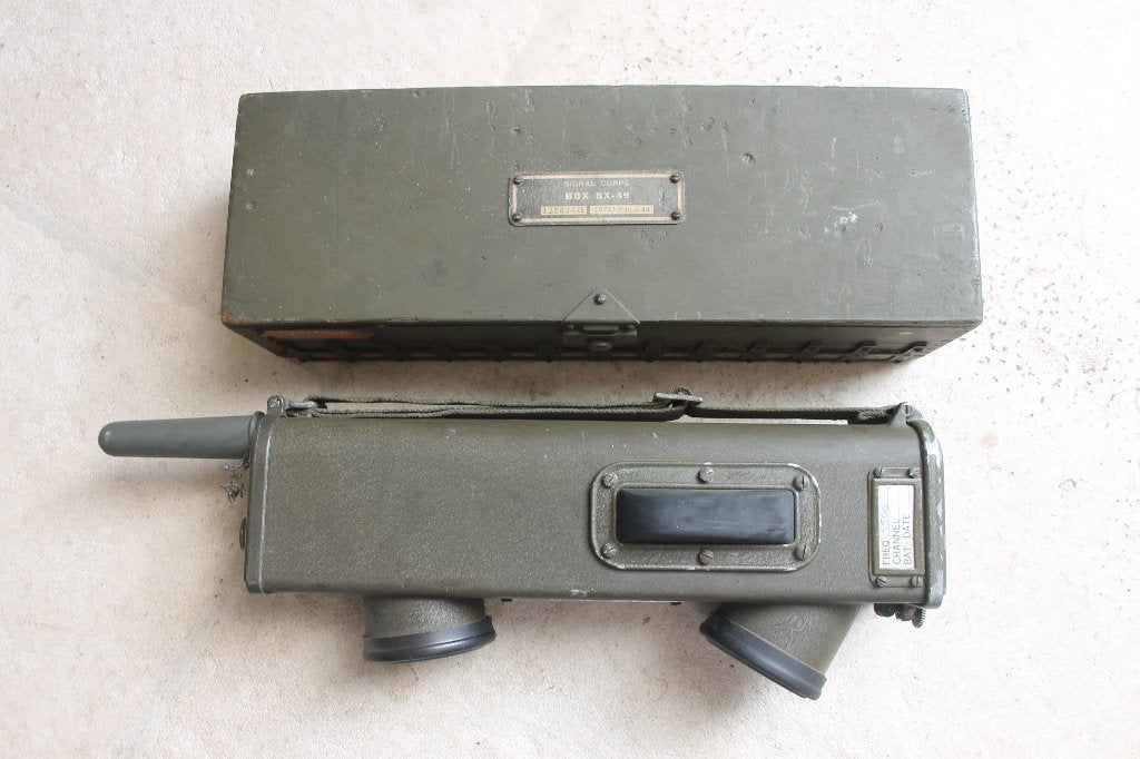 Original WW2 BC-611 (1943) and Box BX-49 (1944), Verzamelen, Militaria | Tweede Wereldoorlog, Verzenden, Landmacht, Amerika, Overige typen