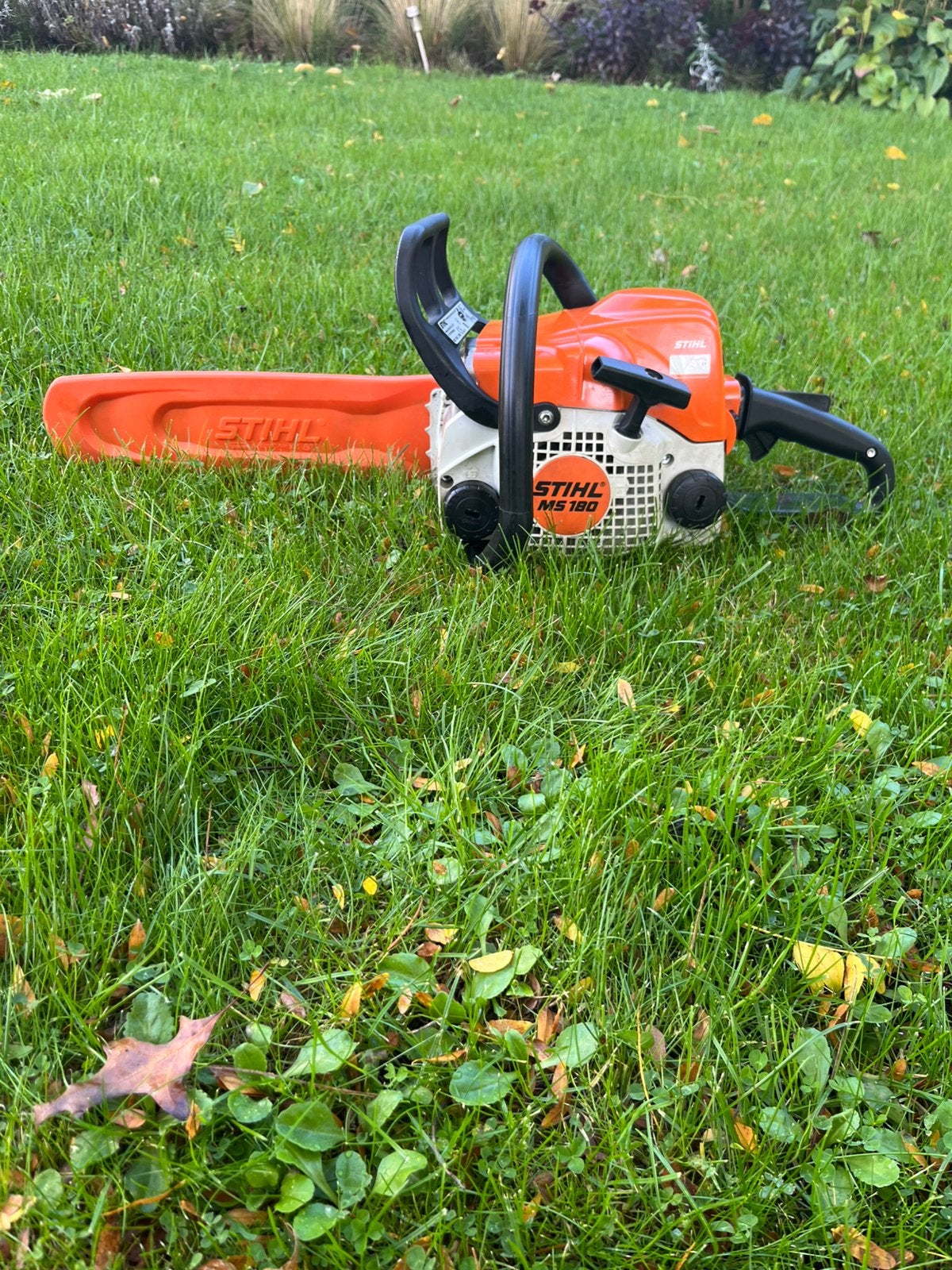 Stihl MS 180, Ophalen, Gebruikt, 70 mm of meer, Kettingzaag