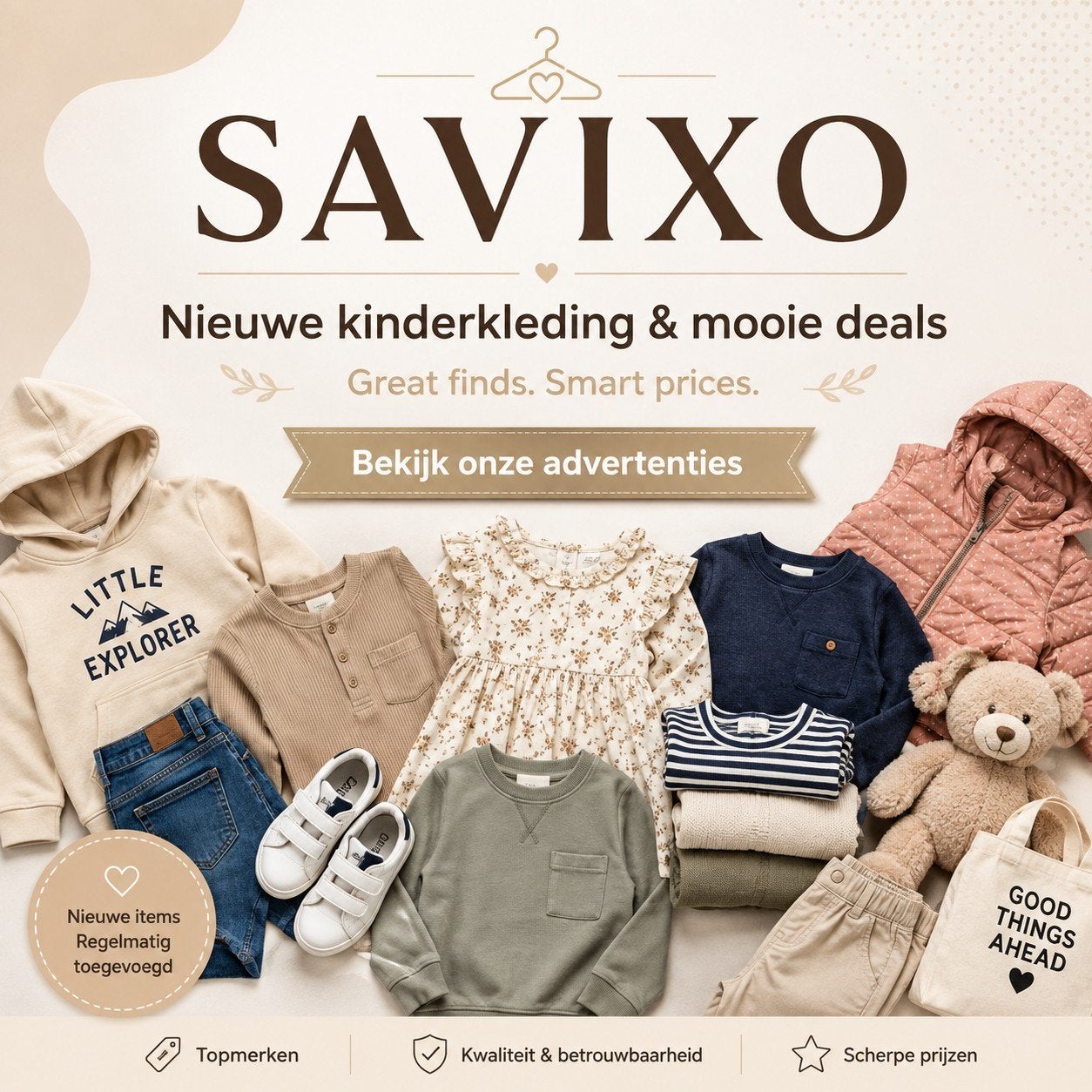 SAVIXO — Nieuwe kinderkleding & mooie deals, Ophalen of Verzenden, Nieuw