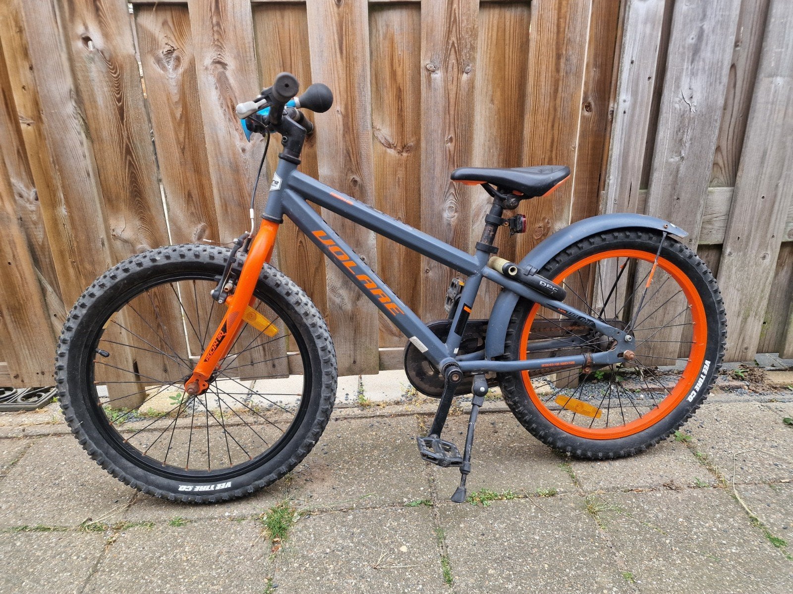 Kinderfiets VOLTARE 20 inch - Grijs/Oranje, Ophalen, 20 inch of meer