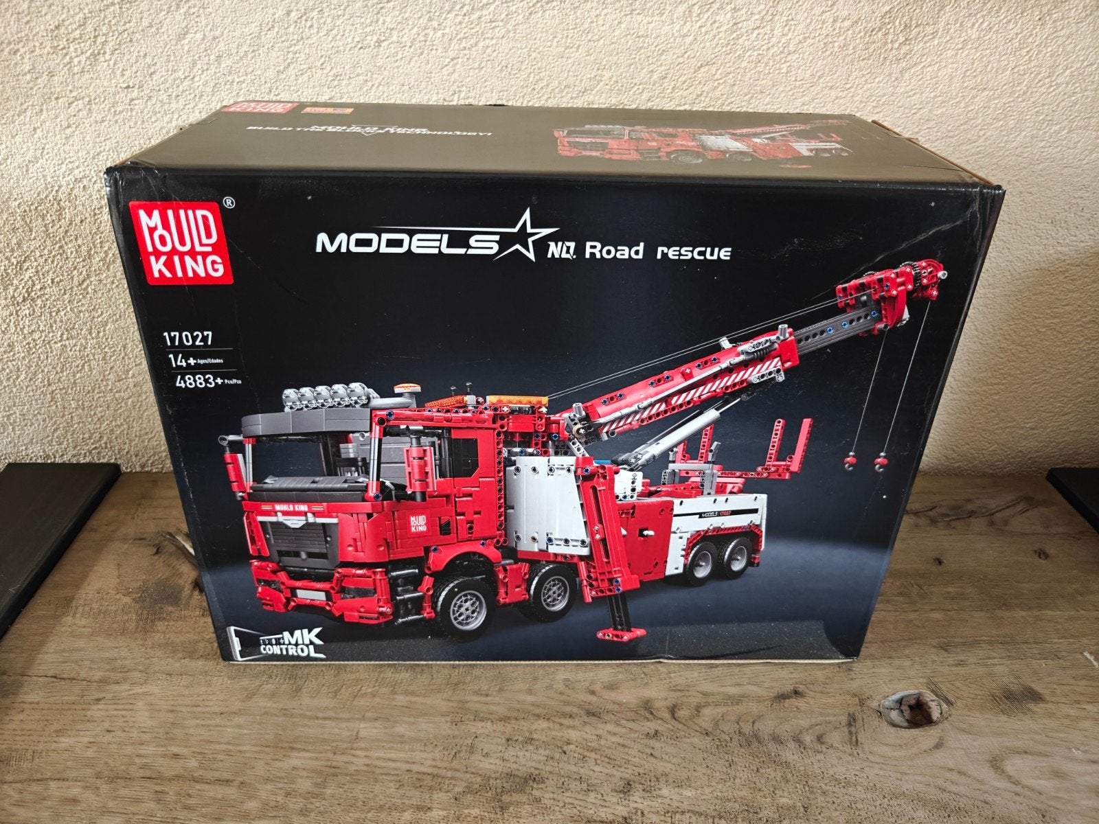 Mould King 17027 Road Rescue Sleepwagen (Nieuw), Ophalen of Verzenden, Nieuw, Truck, Overige merken