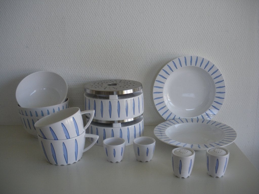 Mepal Lavendel servies,, Caravans en Kamperen, Kampeeraccessoires, Zo goed als nieuw, Ophalen of Verzenden