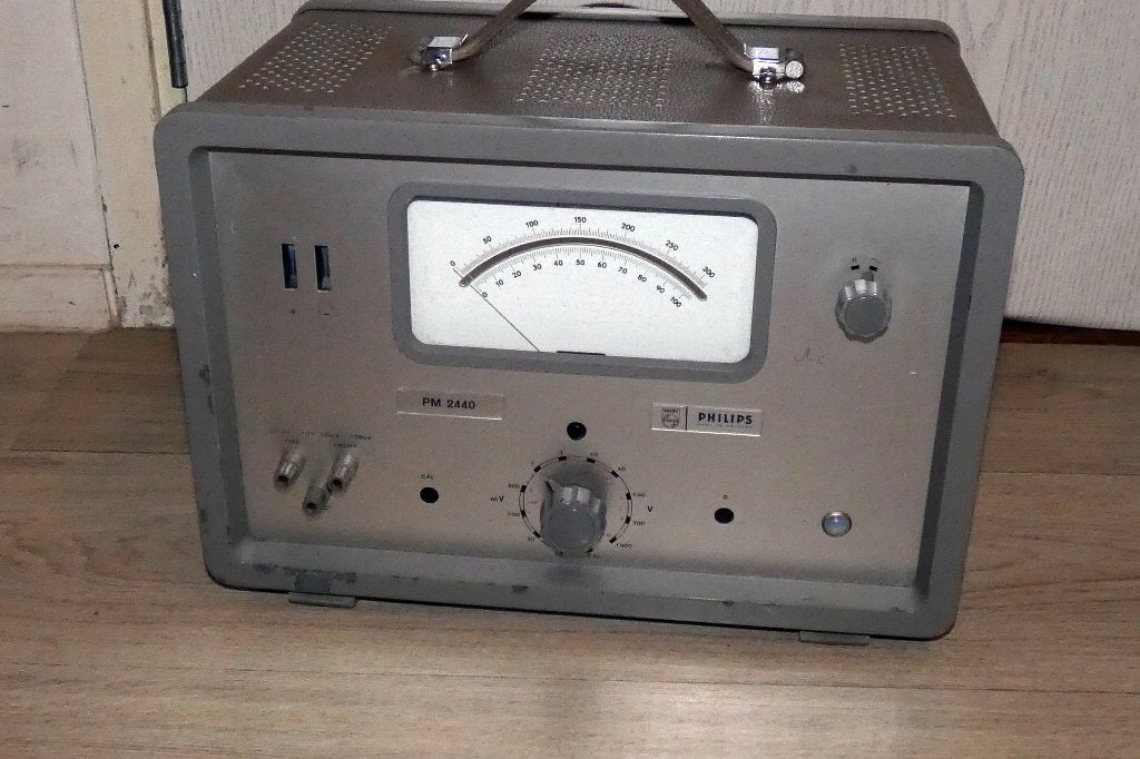 Philips PM2440 voltmeter VTVM, Verzamelen, Ophalen of Verzenden, Audio en Video