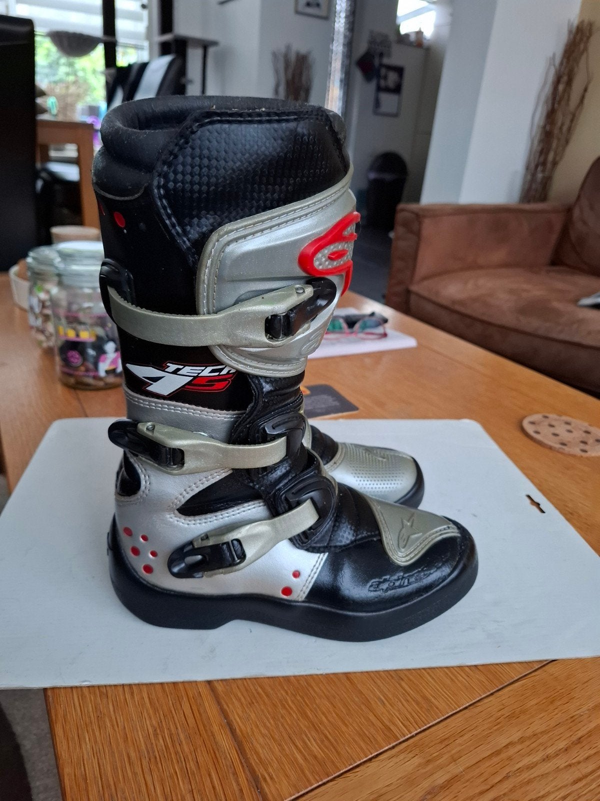 crosslaarzen merk Alpinestars maat 37, Motoren, Ophalen of Verzenden, Tweedehands, Laarzen