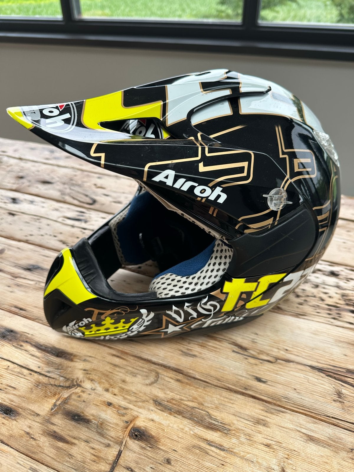 Airoh Crosshelm - Antonio Cairoli Editie (Maat S), Motoren, Overige merken, Ophalen of Verzenden, S, Tweedehands