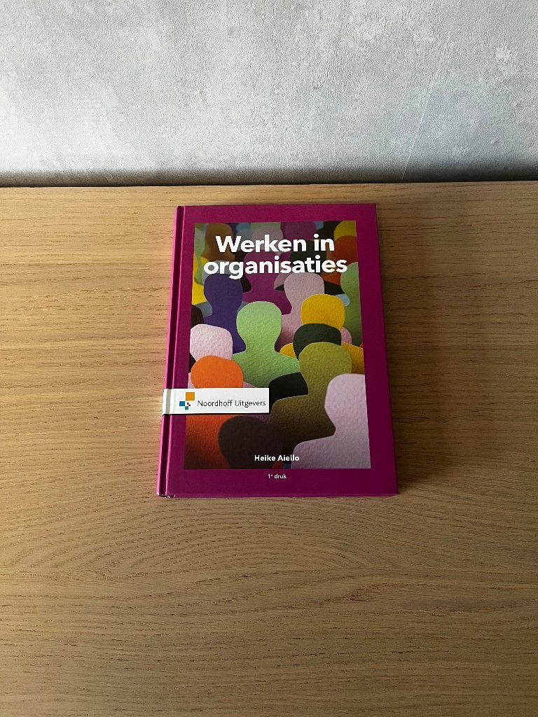 Werken in organisaties, Boeken, Heike Aiello, Zo goed als nieuw, Alpha, HBO