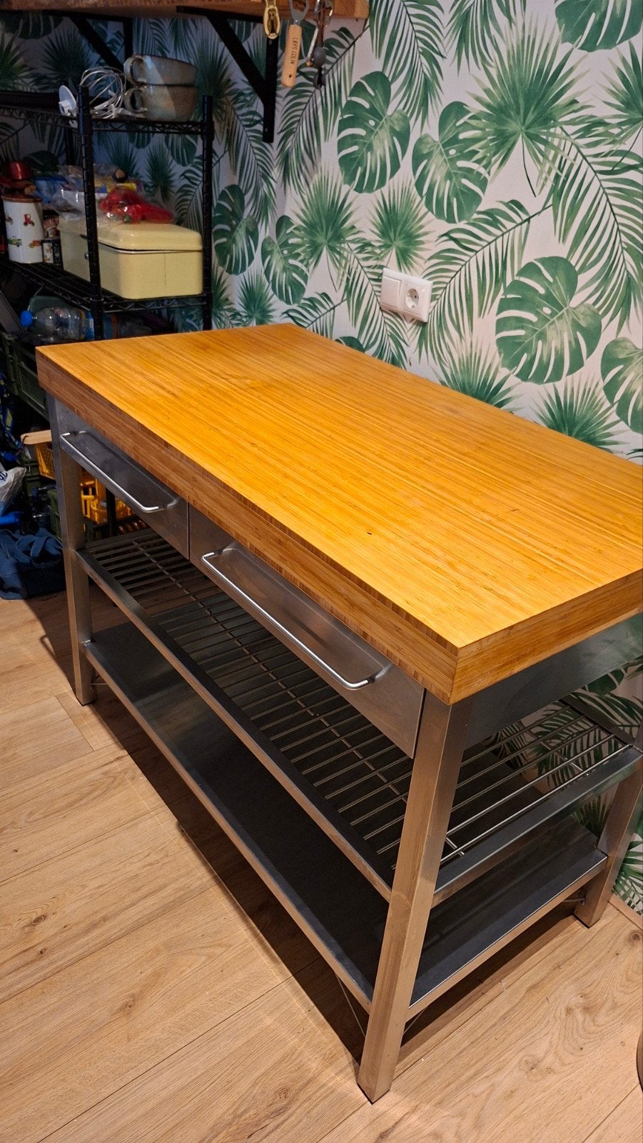 IKEA RIMFORSA keukentrolley/werkbank, Ophalen, Gebruikt