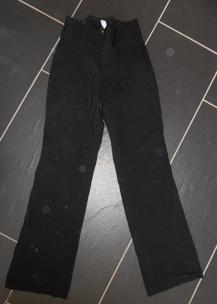 flared broek maat M, Kleding | Dames, Positiekleding, Zwart, Ophalen of Verzenden, Gedragen, Broek of Spijkerbroek