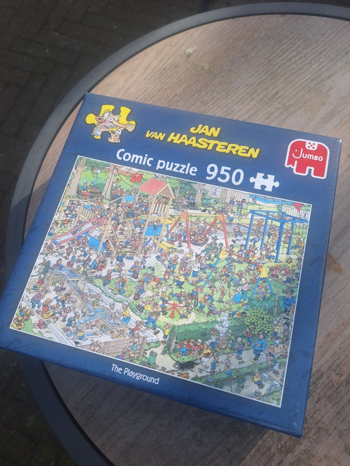 Jan van Haasteren Comic Puzzel - The Playground 950 stukjes, Ophalen, 500 t/m 1500 stukjes, Gebruikt, Legpuzzel