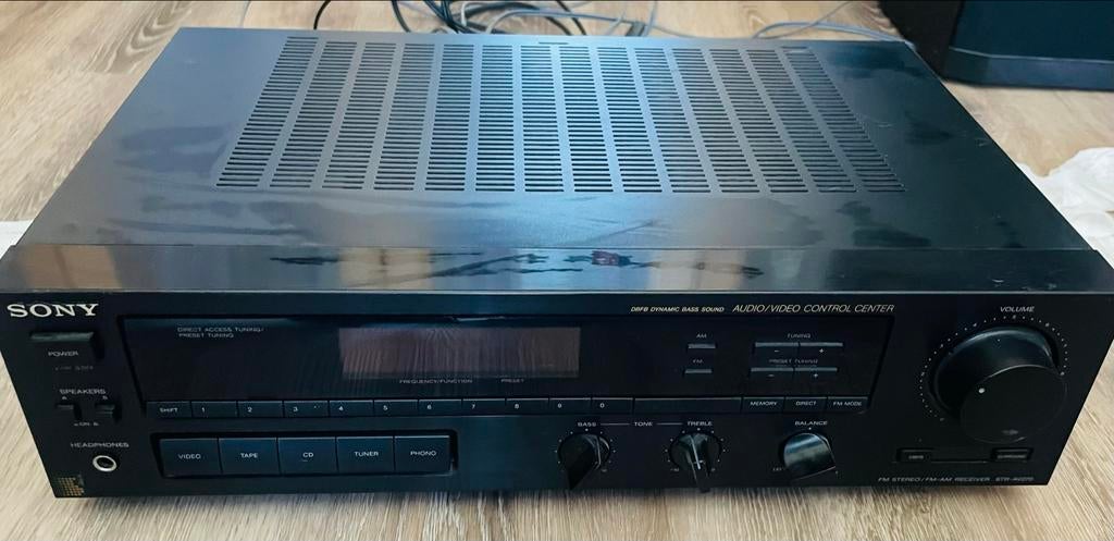 Sony FM Stereo/FM-AM Receiver met Megatone speakers, Ophalen, Zo goed als nieuw