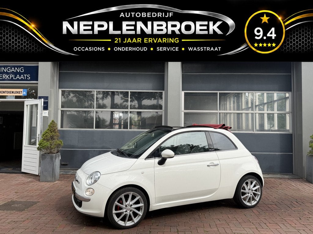 Fiat 500C 0.9 TwinAir Lounge 500S Softtop | Airco | LMV | 02, Euro 5, 86 pk, Gebruikt, Cabriolet