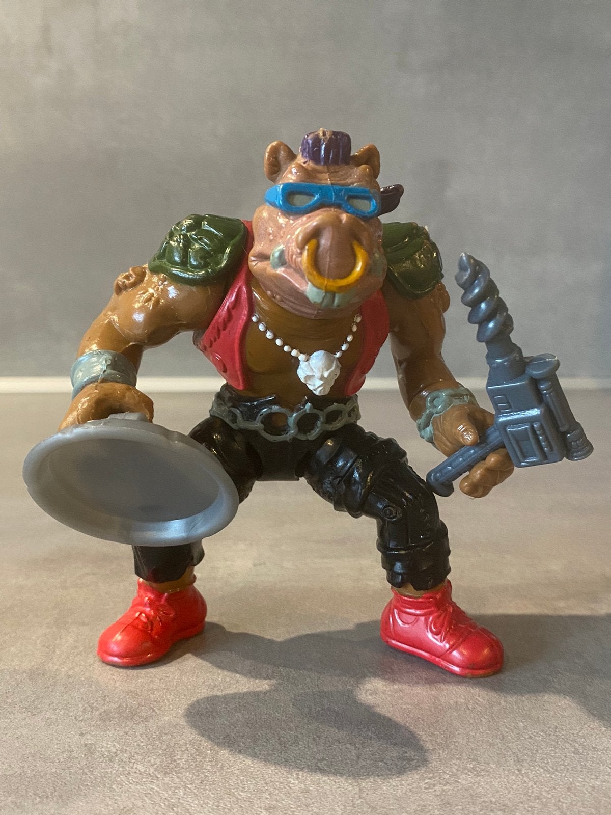 Tmnt Turtles: Bebop 1988 - playmates toys, Verzamelen, Ophalen of Verzenden, Gebruikt