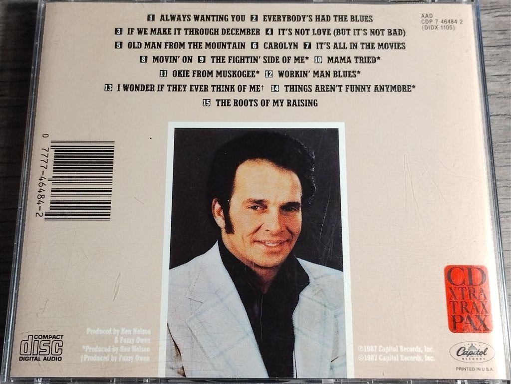 Merle Haggard ‎– The Very Best Of Merle Haggard, Cd's en Dvd's, Cd's | Country en Western, Ophalen of Verzenden, Zo goed als nieuw