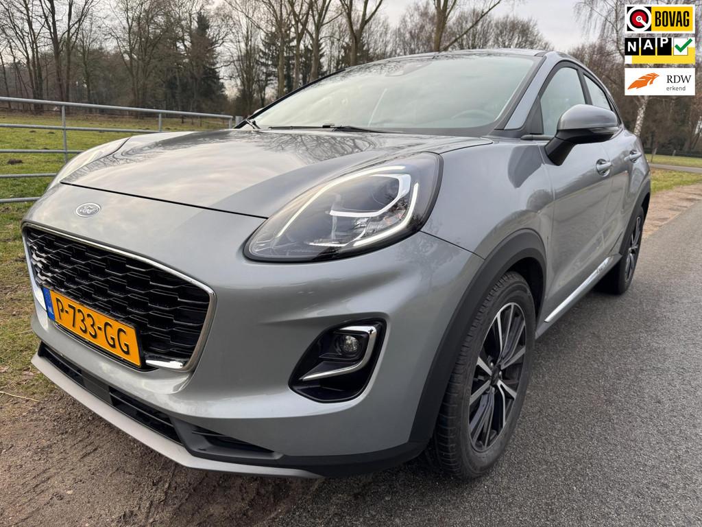 Ford Puma 1.0 EcoBoost Hybrid Titanium prachtige staat trekh, Auto's, Ford, Bedrijf, Te koop, Puma, ABS, Airbags, Airconditioning