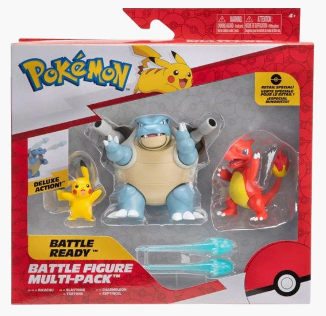Pokémon figuren set Blastoise - Battle Figure Multipack, Ophalen, Nieuw