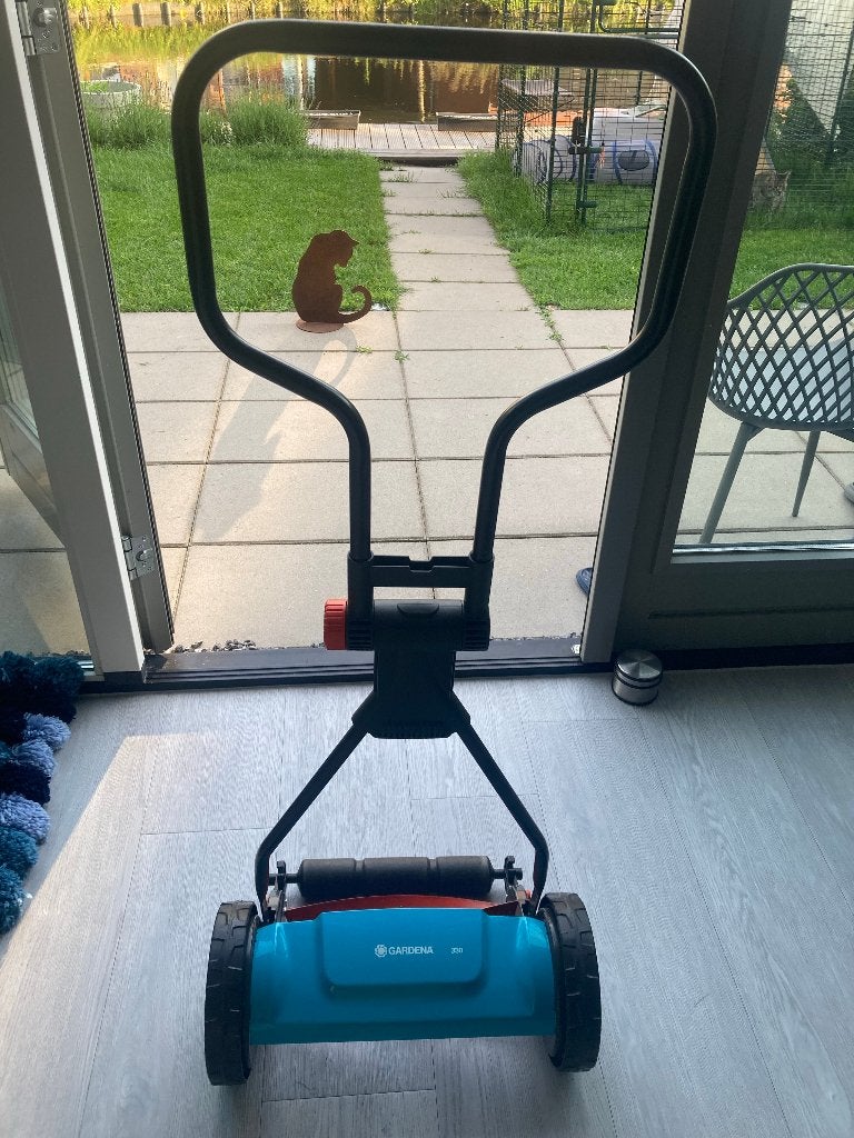 Gardena kooimesmaaier 330, Ophalen, Gebruikt, Handgrasmaaier, 30 t/m 39 cm