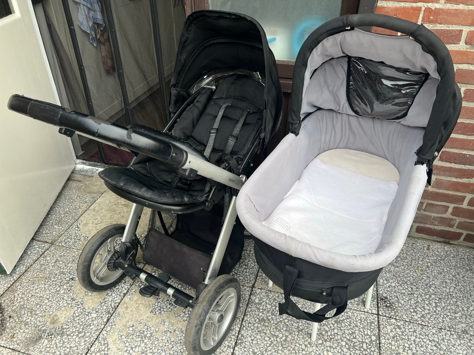 Mutsy Transit 2-in-1 Combiwagen - Compleet & Compact, Ophalen, Gebruikt, Combiwagen, Met reiswieg