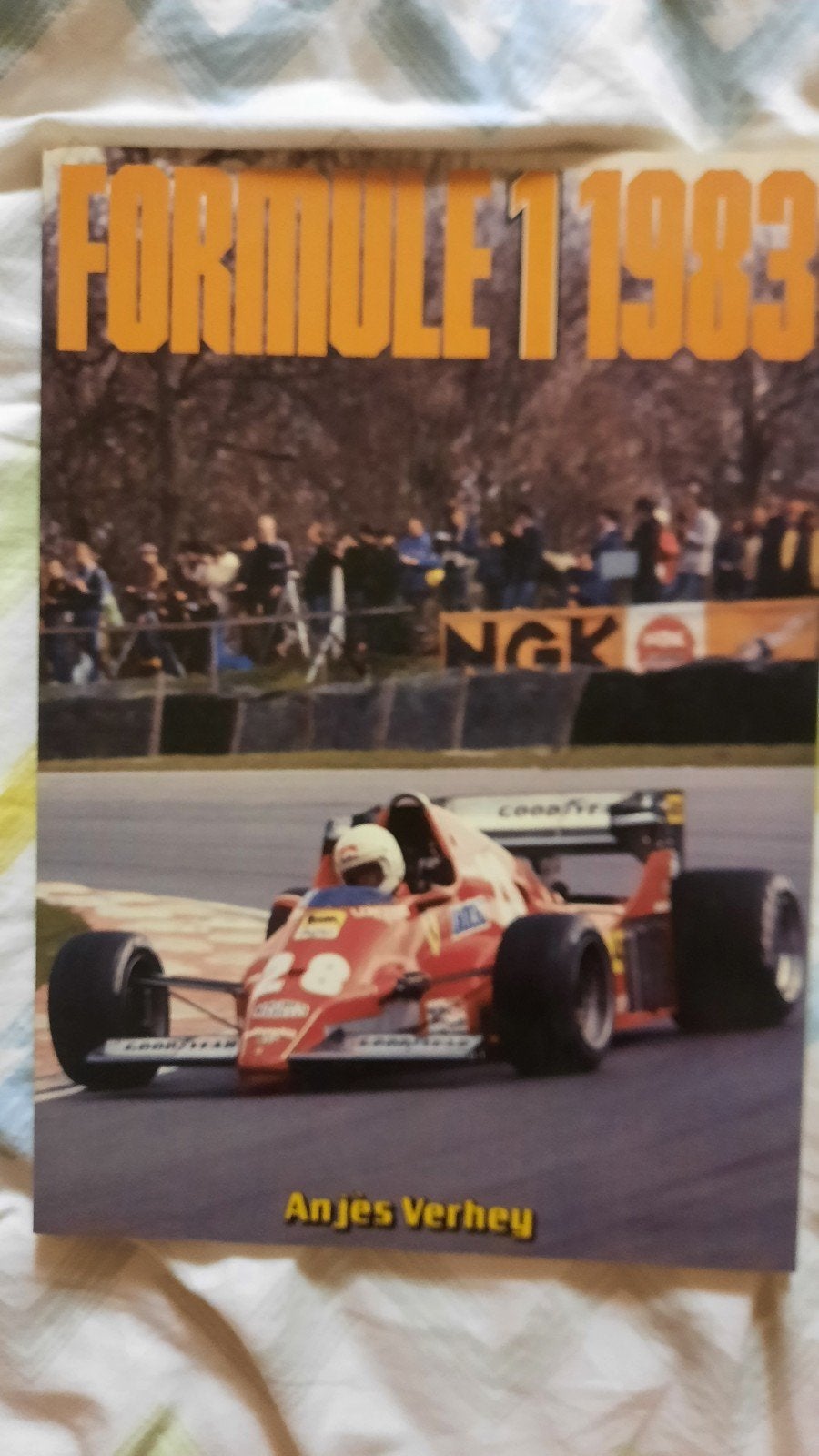 Formule 1 1983 - Anjes Verhey - Boek over F1 seizoen, Ophalen of Verzenden, Gelezen, Ferrari, Anjes Verhey