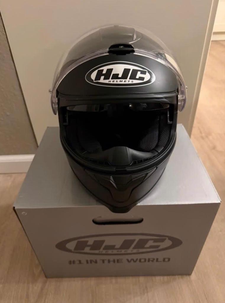 Motorhelm HJC C70 zwart, Dames, HJC, Ophalen of Verzenden, Integraalhelm