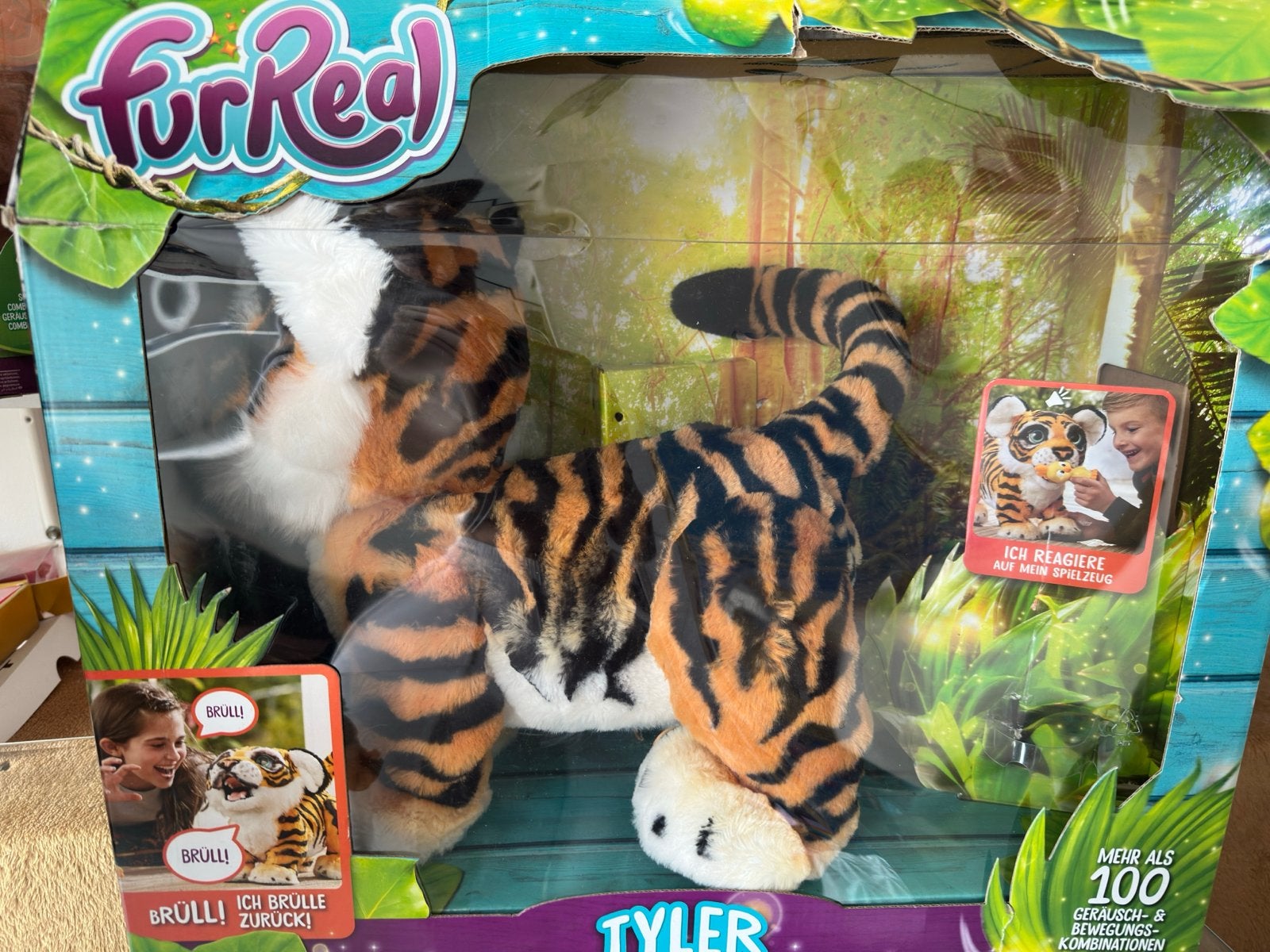 FurReal Tyler de Brullende Tijger - Interactief Speelgoed, Kinderen en Baby's, Ophalen, Overige merken, Overige karakters, Nieuw