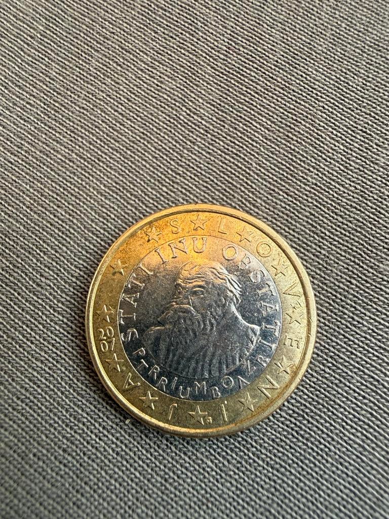 Vaticaanstad 1 Euro 2002 Johannes Paulus II, Postzegels en Munten, Munten | Europa | Euromunten, Ophalen of Verzenden, Vaticaanstad