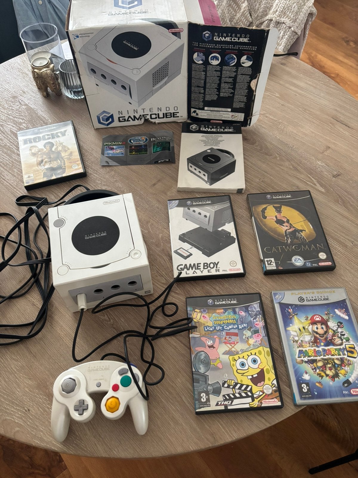 Nitendo gameCube set, Ophalen, Zo goed als nieuw, Met 1 controller