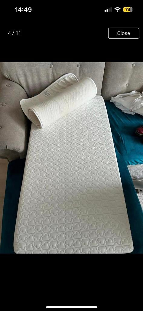 Aerosleep Essentieel ledikant matras, Huis en Inrichting, Slaapkamer | Matrassen en Bedbodems, Ophalen, Nieuw, 190 cm of minder