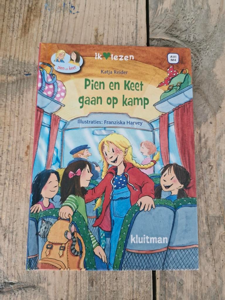 Pien en Keet gaan op kamp - Katja Reider (Zo goed als nieuw), Boeken, Ophalen of Verzenden, Zo goed als nieuw, Katja Reider, Fictie algemeen