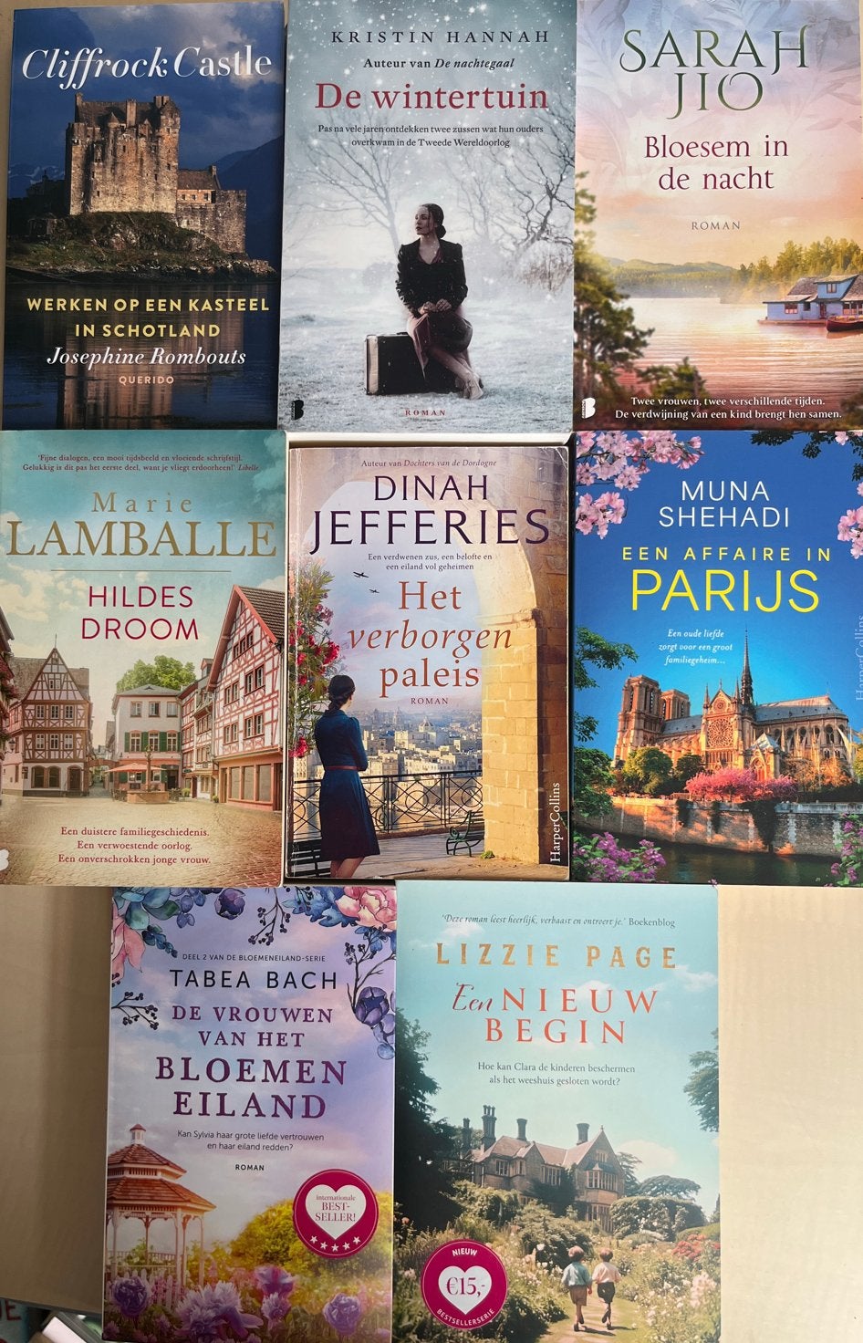 Diverse romans: oa Muna Shehadi, Tabea Bach, Marie Lambelle, Ophalen of Verzenden, Zo goed als nieuw, Nederland