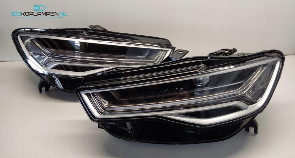 Audi A6 C7 Facelift 4G Matrix Full Led koplamp links rechts, Gebruikt, -, -, -