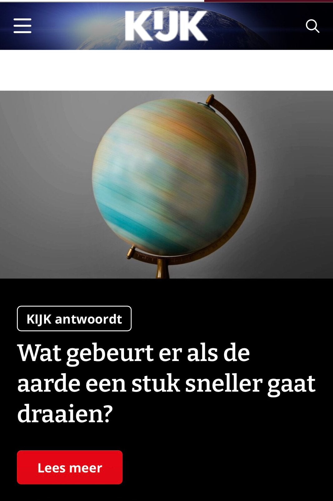 Kijk tijdschrift omgeving Dordrecht of Hilvarenbeek, Ophalen of Verzenden, Zo goed als nieuw, Wetenschap en Natuur