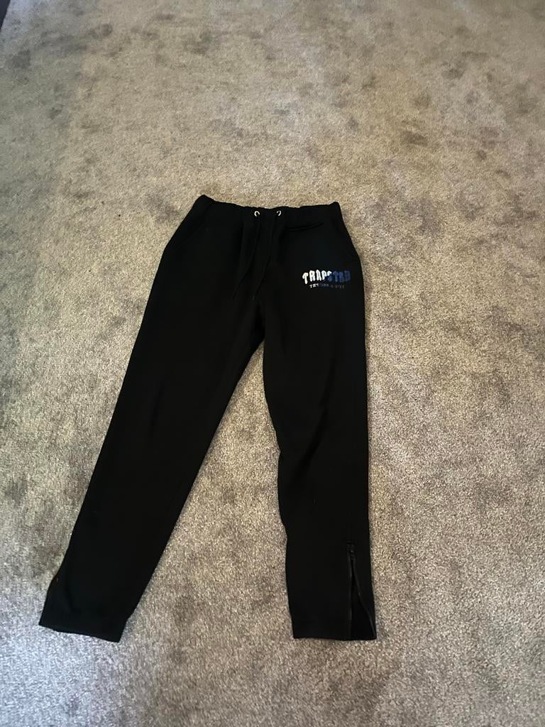 Trapstar joggingbroek zwart maat M, Ophalen of Verzenden, Zo goed als nieuw, Maat 48/50 (M), Zwart