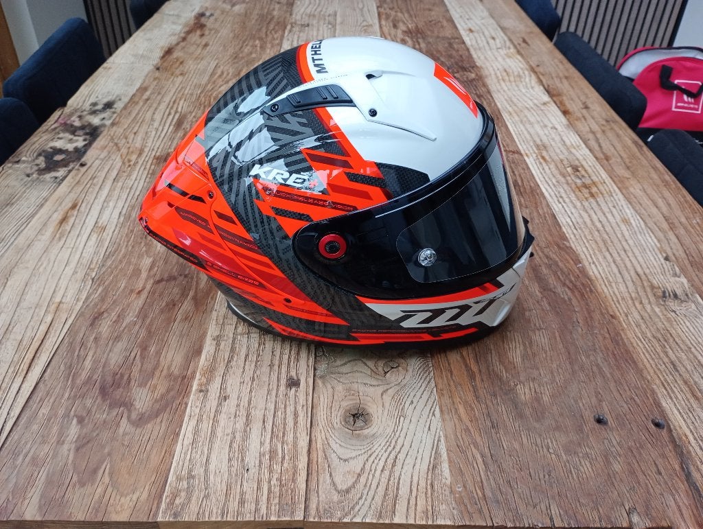 Mt kre carbon motorhelm, Overige merken, M, Ophalen of Verzenden, Integraalhelm