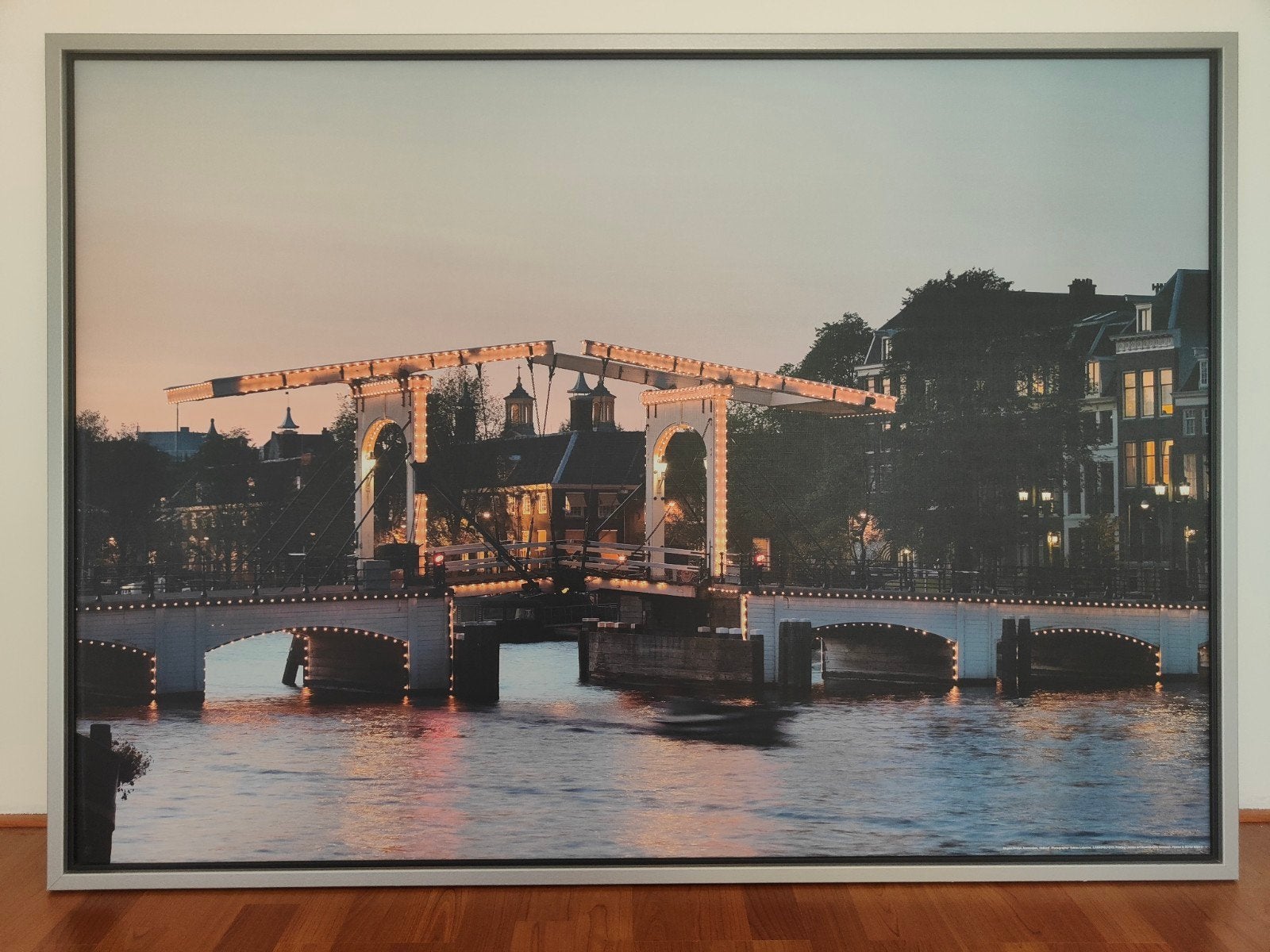 Amsterdam highlight Magere brug, Ophalen, Realistisch, Stads- / dorpsgezicht, Paneel
