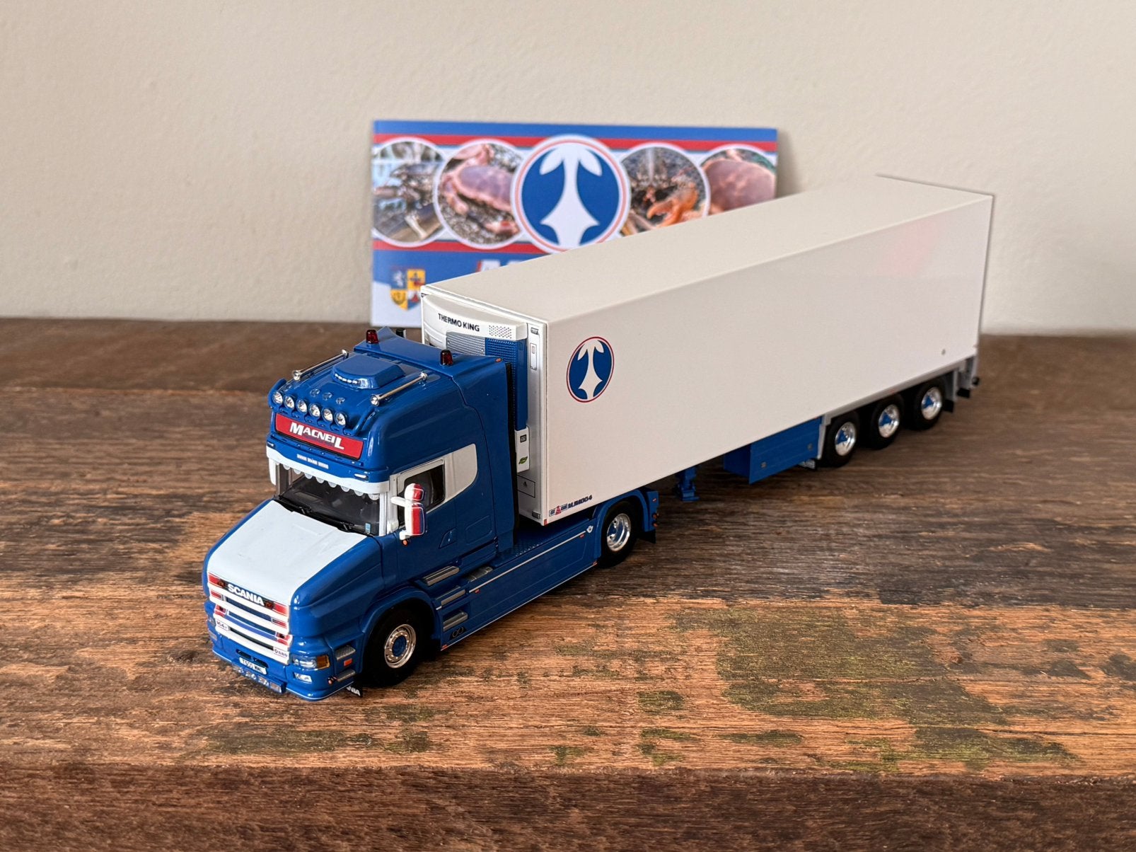 WSI - Scania torpedo Macneil, Ophalen of Verzenden, Zo goed als nieuw, Bus of Vrachtwagen, Wsi