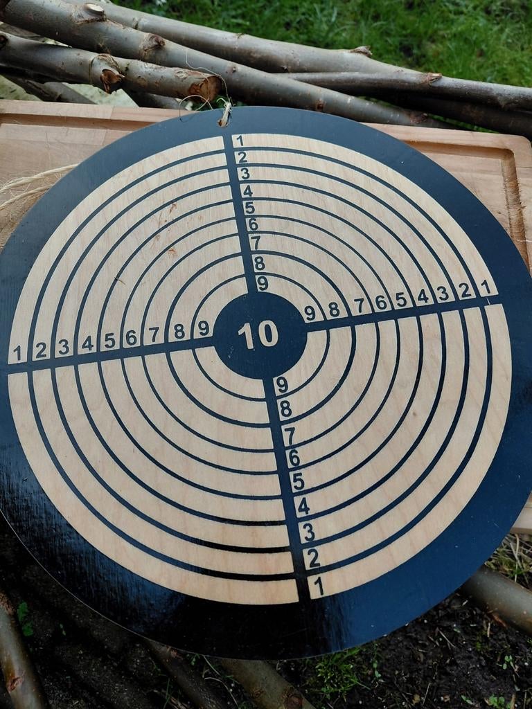 Houten dartbord voor kinderen, Sport en Fitness, Ophalen of Verzenden, Zo goed als nieuw